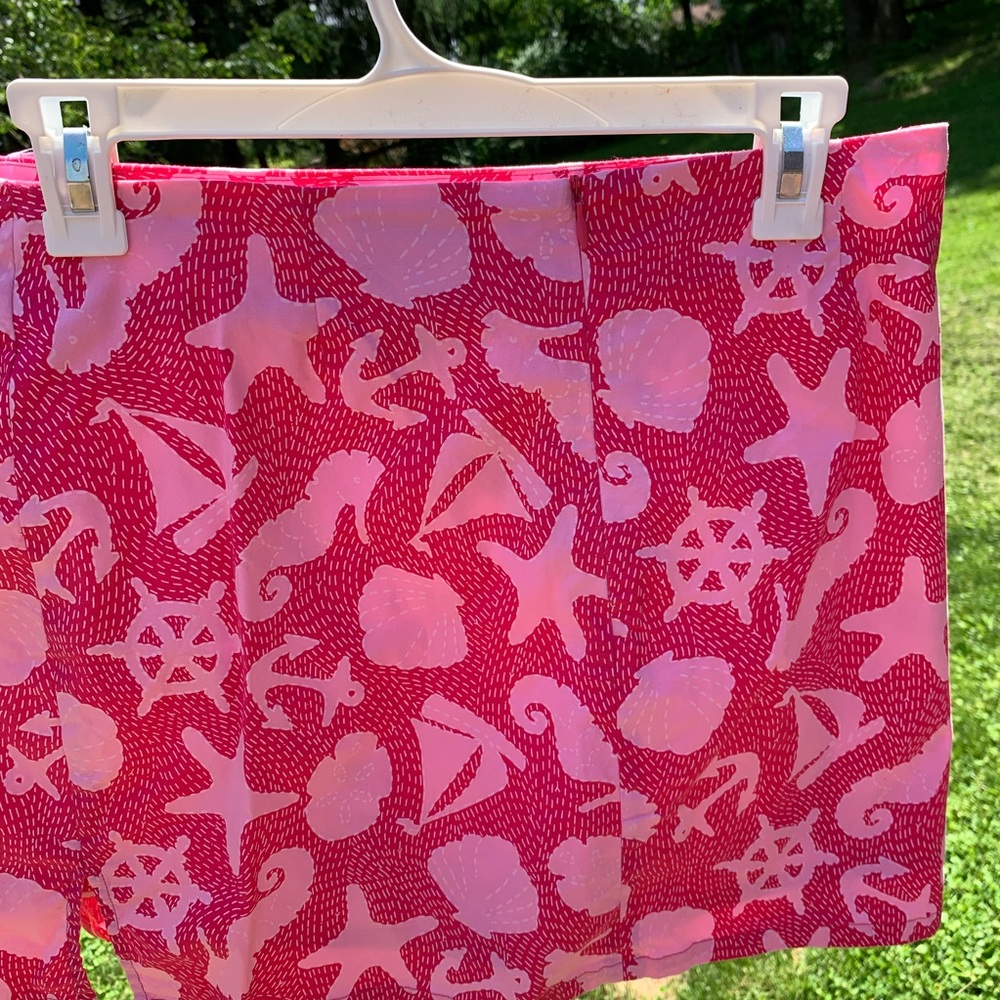 Lilly Pulitzer Sea Horse Skort size 12 - Picture 3 of 10